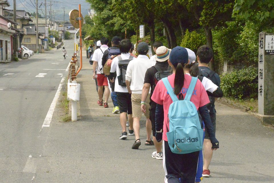 「第11回 阿蘇→熊本 徒歩の旅 1日目ルート現場調査」