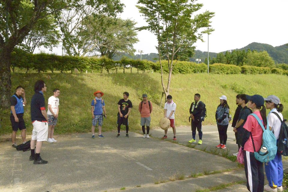 「第11回 阿蘇→熊本 徒歩の旅 1日目ルート現場調査」