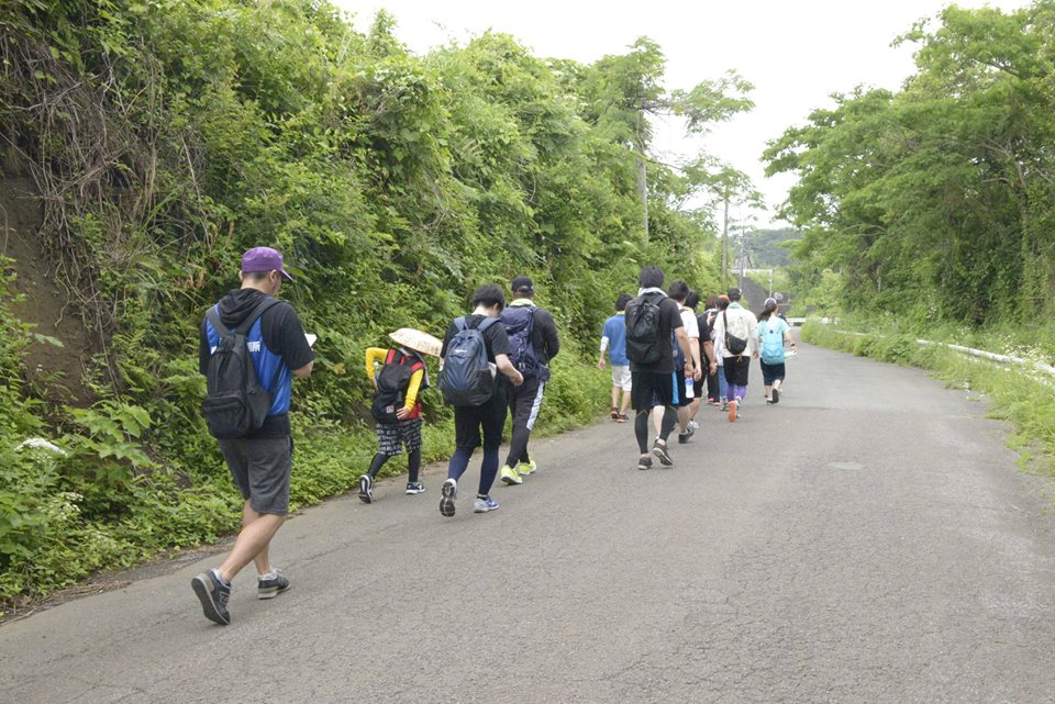 「第11回 阿蘇→熊本 徒歩の旅 2日目ルート現場調査」